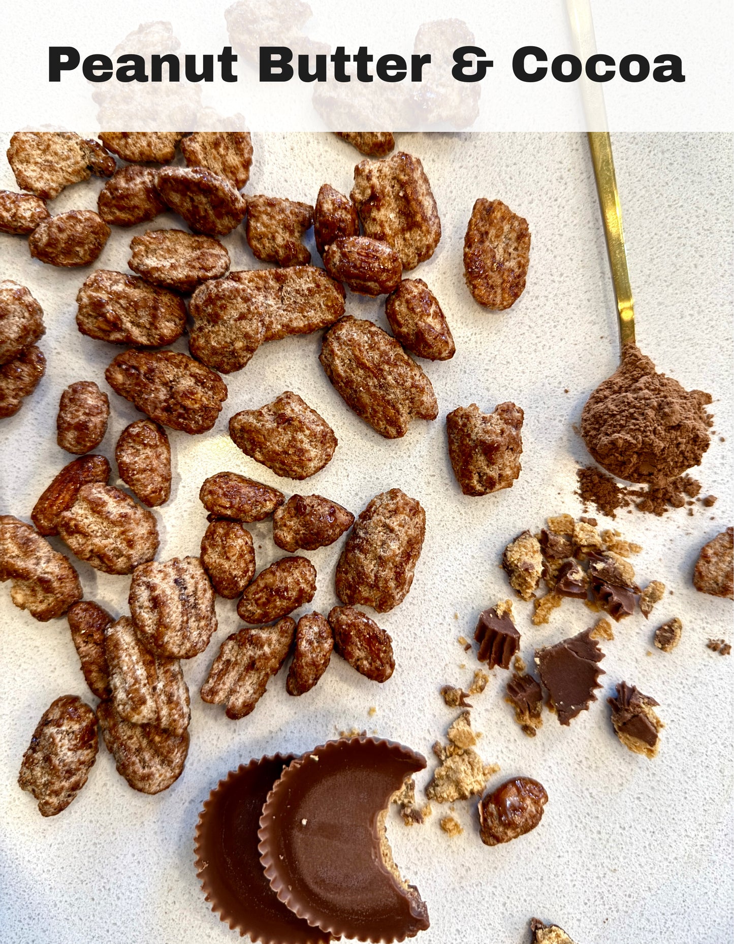 homemade candied pecans from scratch