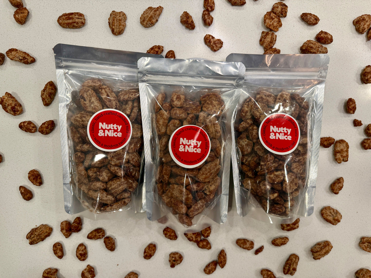 healthy candied almonds