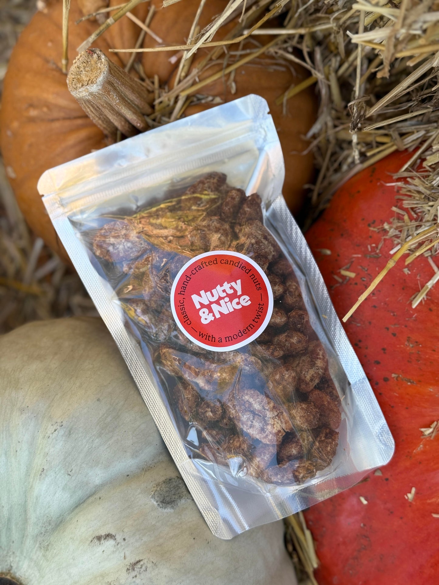 Pumpkin Spice Roasted Almonds and Pecans